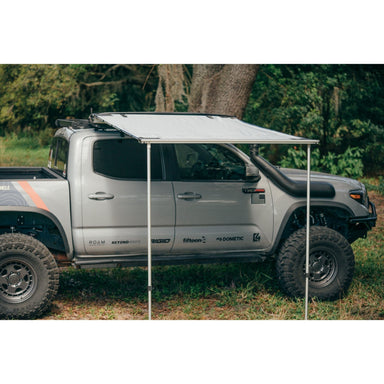 Rooftop Awning in Slate shown on a Toyota Tacoma truck