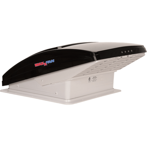 MaxxAir MaxxFan Deluxe RV Roof Vent Model 7500K (Smoke, With Remote)