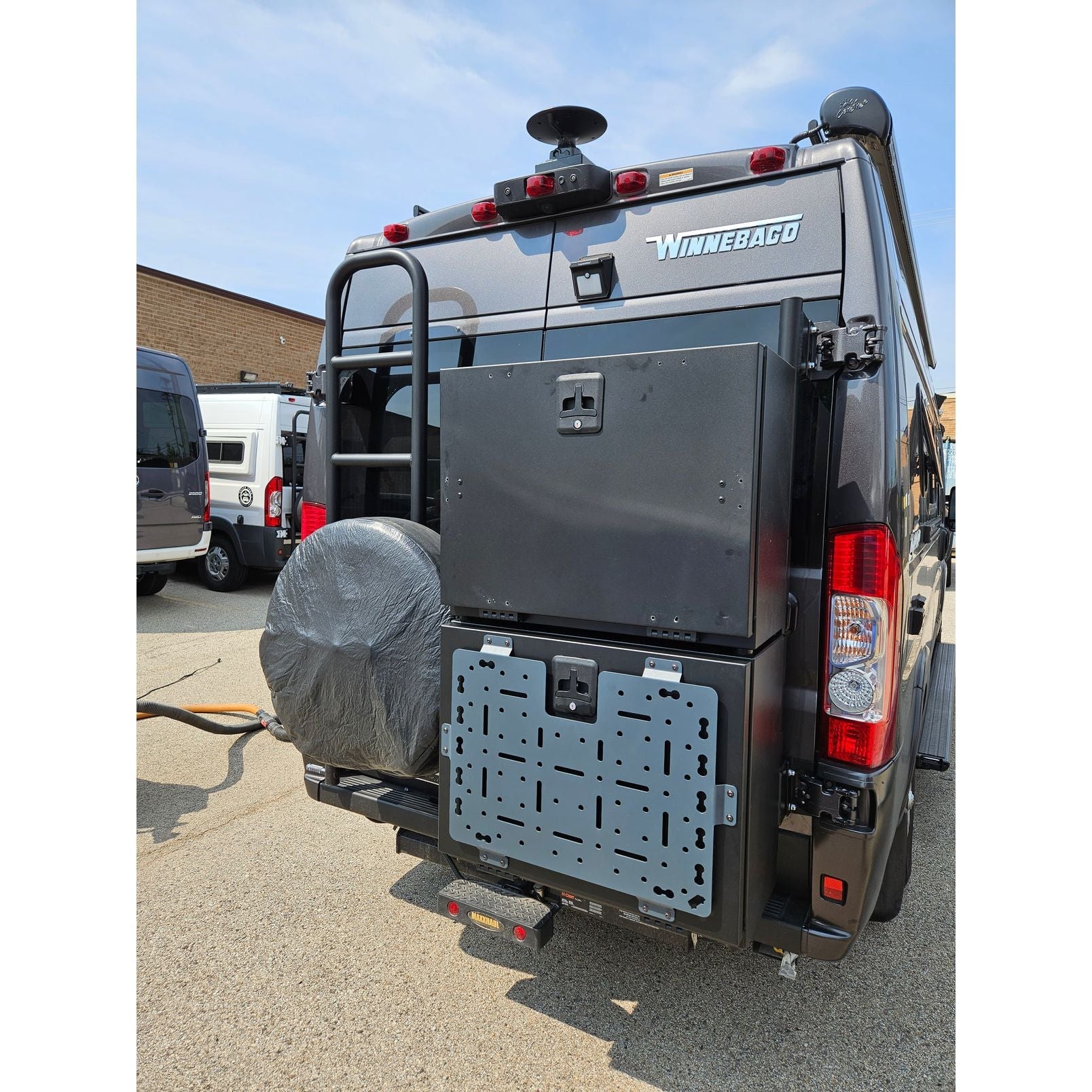 Rover Vans Tire Carrier & Ladder Combo for Promaster