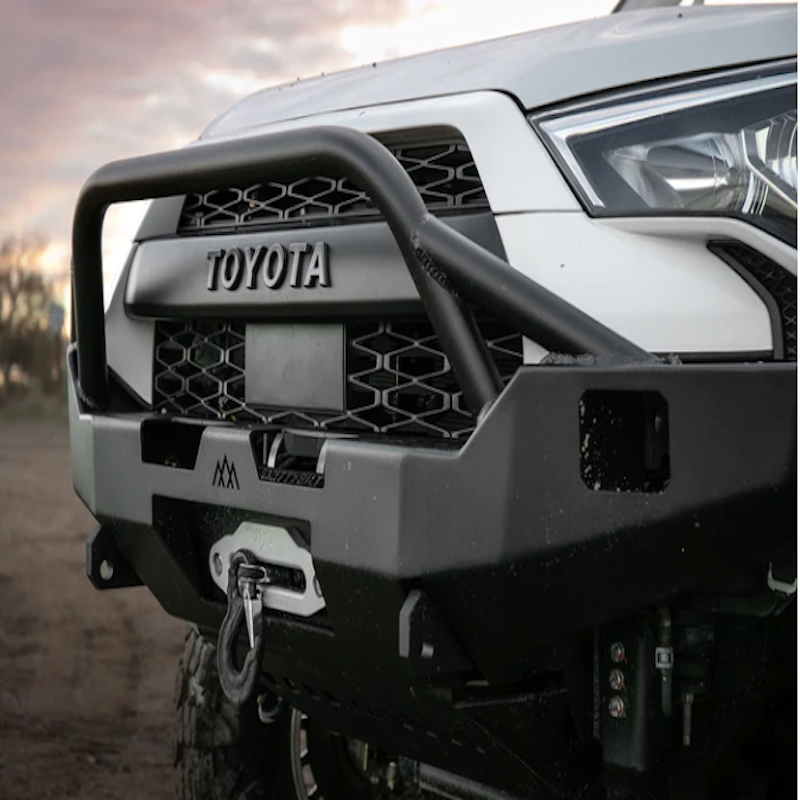 Backwoods Toyota 4Runner 5th Gen (2014- 2023) Hi-Lite Overland Front Bumper [PreRunner Bull Bar]