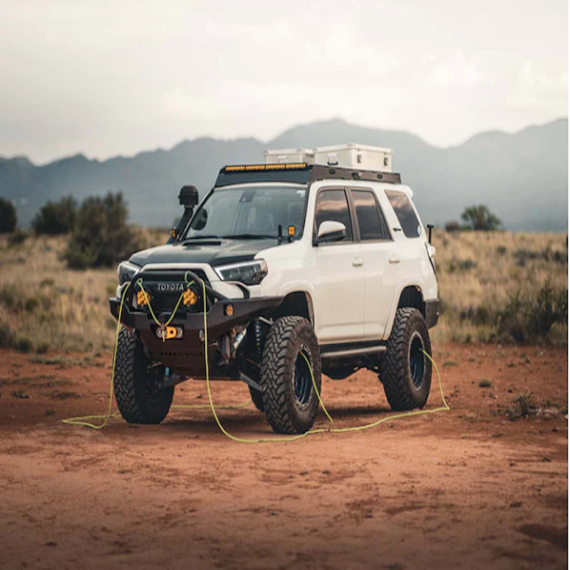 Backwoods Toyota 4Runner 5th Gen (2014- 2023) Hi-Lite Overland Front Bumper [PreRunner Bull Bar]