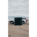 Black Rooftop Awning Room attached to a Ford Ranger truck