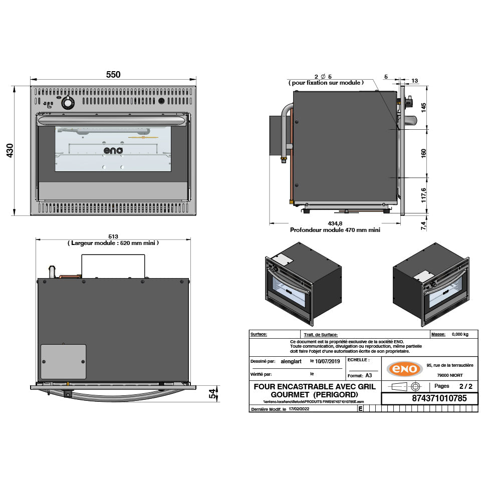 Force10 Gourmet Gas Oven