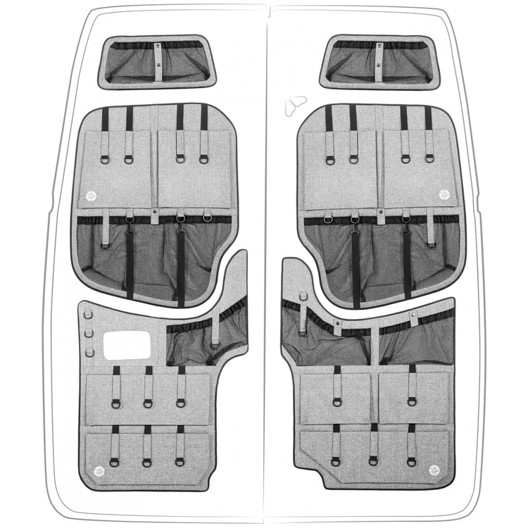 Mercedes Sprinter (2006-2018) Moon Organizer Full Set