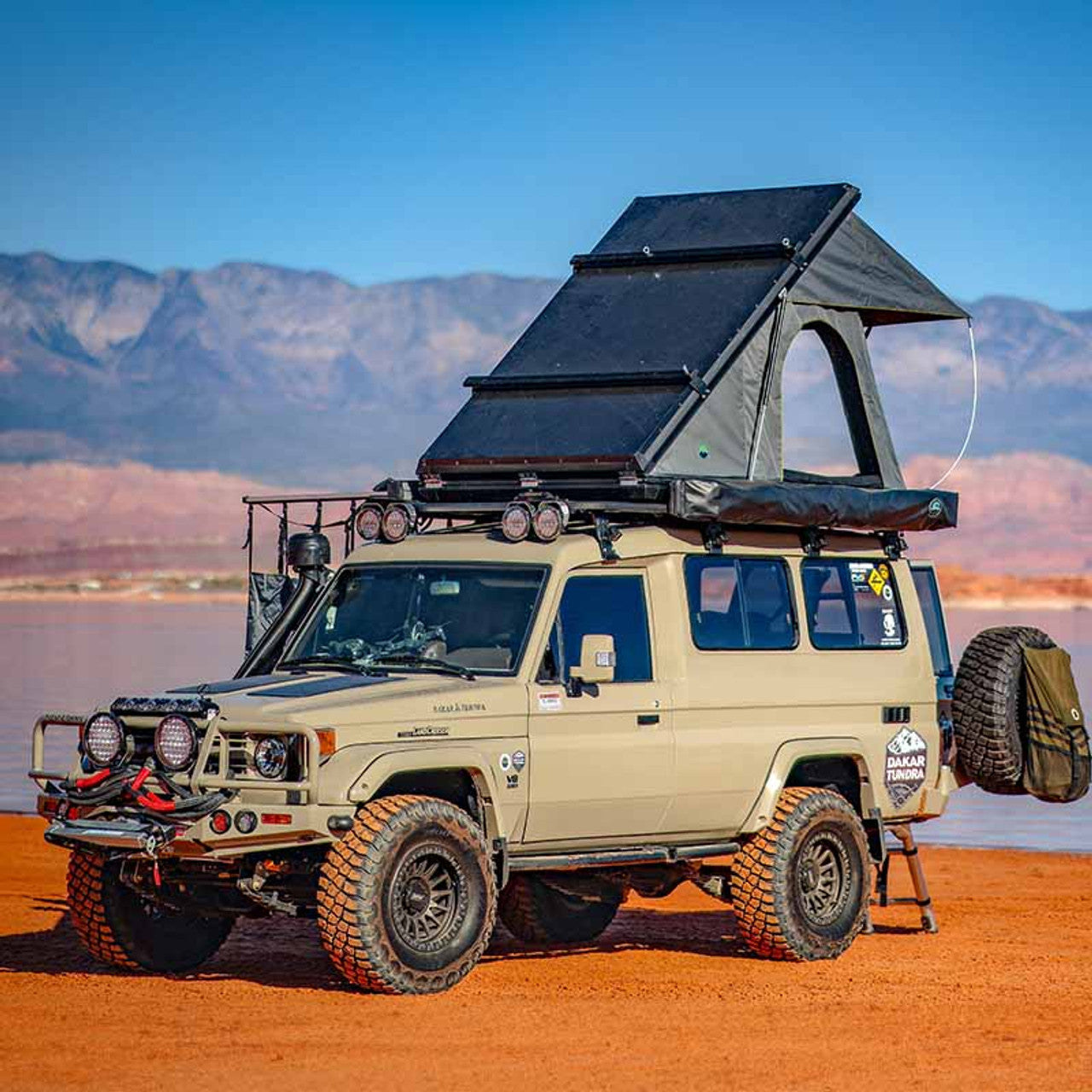 Overland Vehicle Systems Mamba 3 Roof Top Tent (Low Profile)